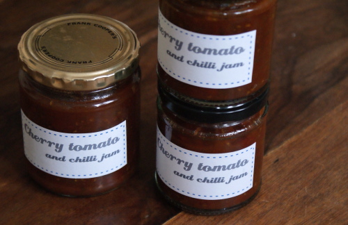 Cherry tomato and chilli jam