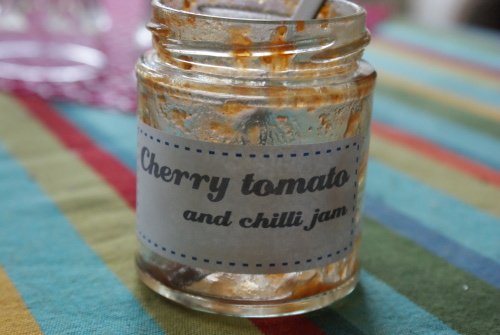 Cherry tomato and chilli jam