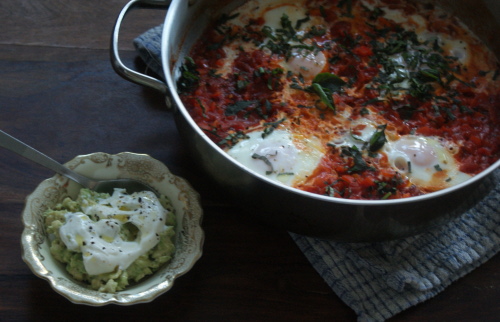 Baked eggs