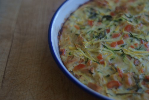 courgette strata courgette strata